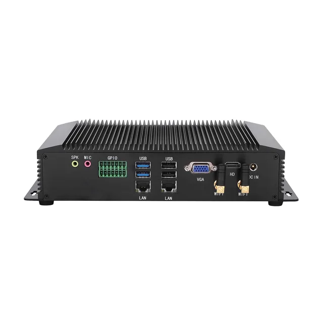 PC industrial sin ventilador 6 COM 4G LTE JIERUICC GT7000 — JIERUICC