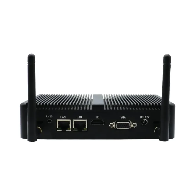 Mini PC económico Core i3/i5 2 LAN 2 COM JIERUICC GT760-2L2C — JIERUICC