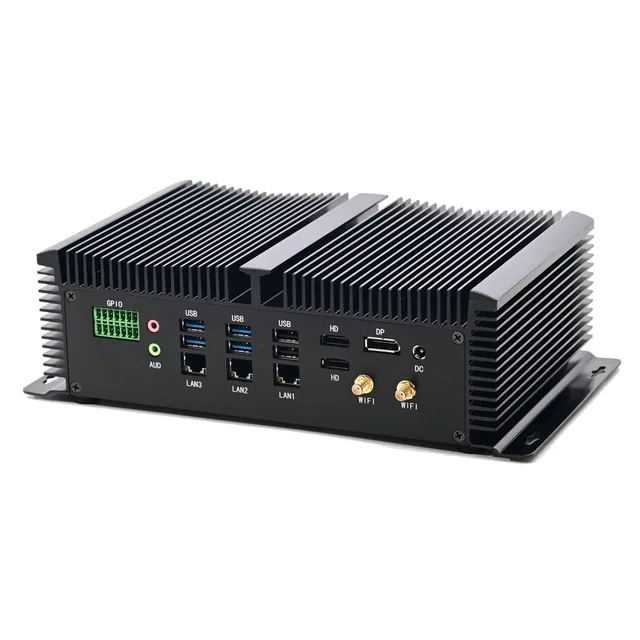 PC industrial rugerizado doble HDMI+DP 4G triple LAN JIERUICC GT9000 3LAN — JIERUICC