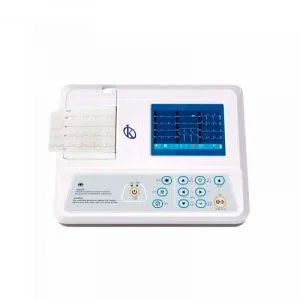 Electrocardiógrafo de 12 derivaciones con interfaz USB/RS232 Kalstein YR05160 — Kalstein