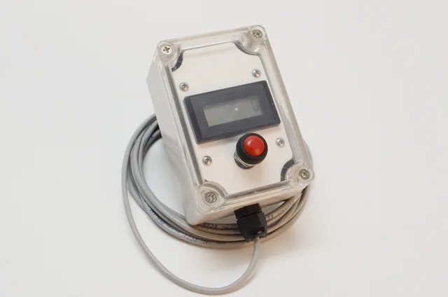 Contador LCD para pluviómetro Texas Electronics BC-200 — Texas Electronics