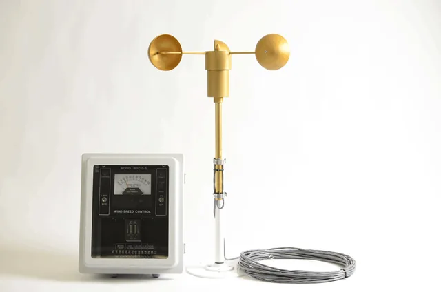 Controlador activado por velocidad del viento Texas Electronics WSC-5 — Texas Electronics