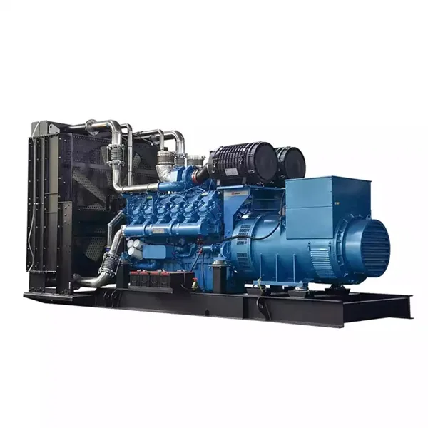 Generador diésel abierto Top Power con motor Baudouin (BoDuAn) 600 kW — Top Power
