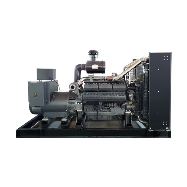 Generador diésel abierto Top Power con motor Shangchai 500 kW — Top Power