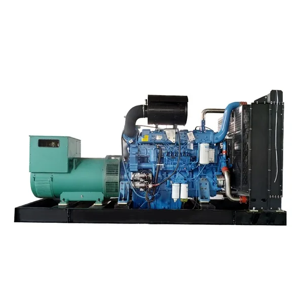 Generador diésel abierto Top Power con motor Shangchai 600 kW — Top Power