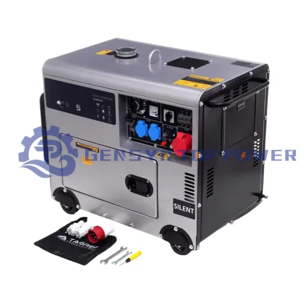 Generador diésel portátil Top Power 5-8 kW — Top Power