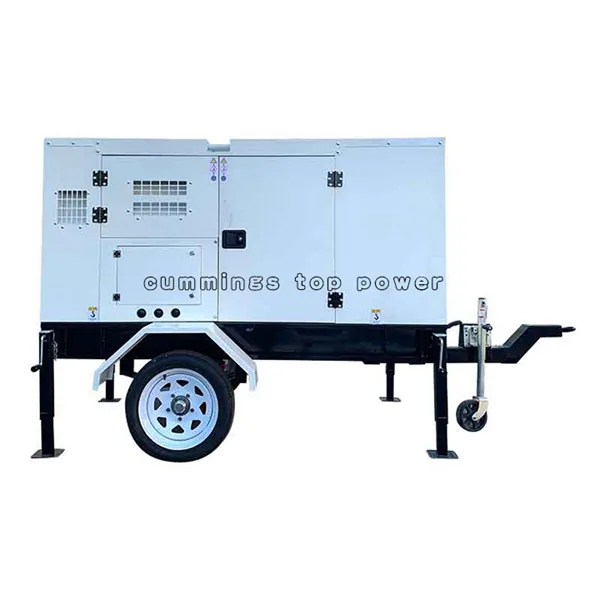 Generador diésel sobre remolque Top Power (modelo T-18) — Top Power