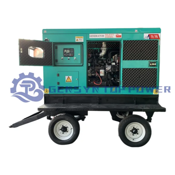 Generador diésel sobre remolque Top Power (modelo TR-223) — Top Power