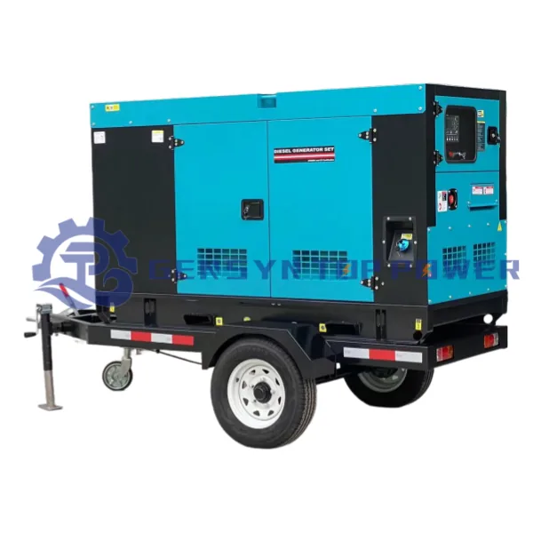 Generador diésel sobre remolque Top Power (modelo TR-224) — Top Power