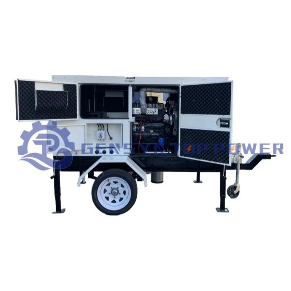 Generador diésel sobre remolque Top Power (modelo TR-226) — Top Power
