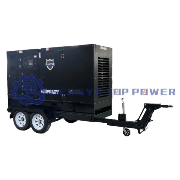 Generador diésel sobre remolque Top Power (modelo TR-228) — Top Power