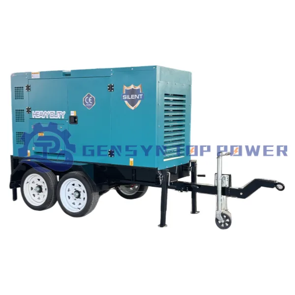 Generador diésel sobre remolque Top Power (modelo TR-231) — Top Power
