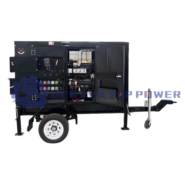 Generador diésel sobre remolque Top Power (modelo TR-232) — Top Power