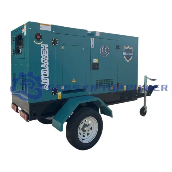 Generador diésel sobre remolque Top Power (modelo TR-233) — Top Power