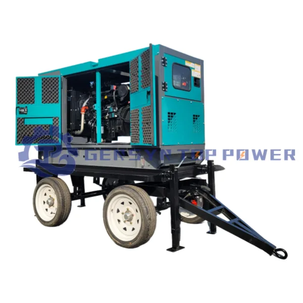 Generador diésel sobre remolque Top Power (modelo TR-234) — Top Power