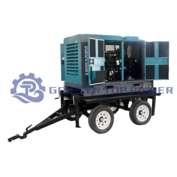 Generador diésel sobre remolque Top Power (modelo TR-235) — Top Power