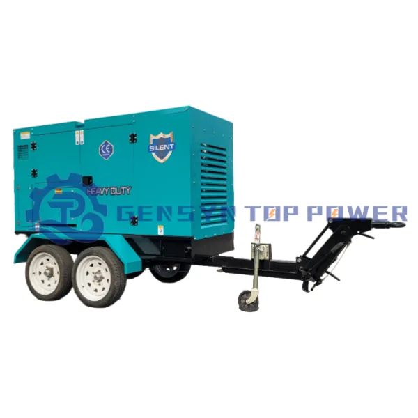 Trailer-Mounted Diesel Generator Top Power (Model TR-236) — Top Power