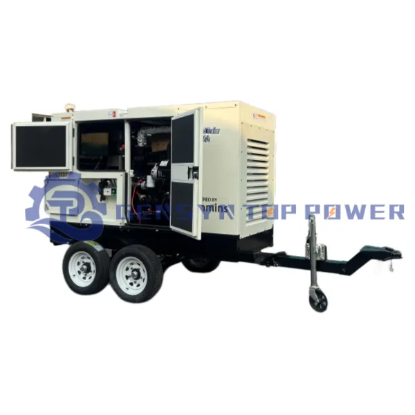 Trailer-Mounted Diesel Generator Top Power (Model TR-239) — Top Power