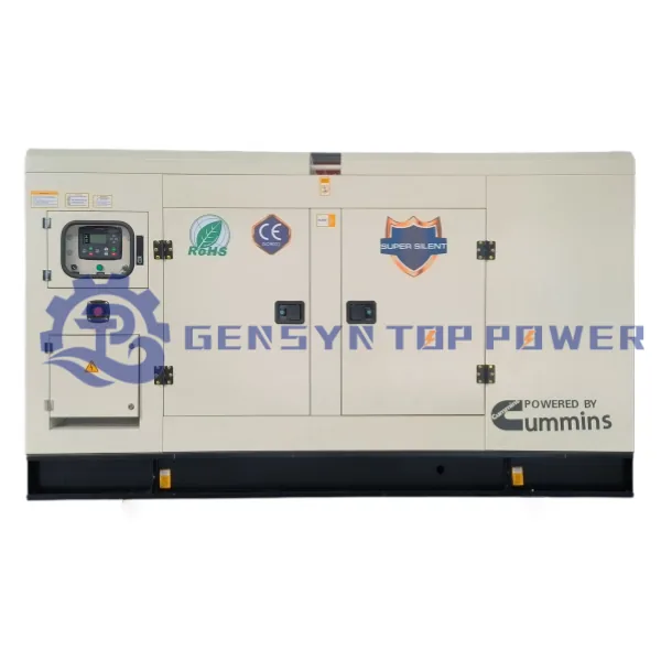Generador diésel Top Power con motor Cummins 150-200 kW — Top Power