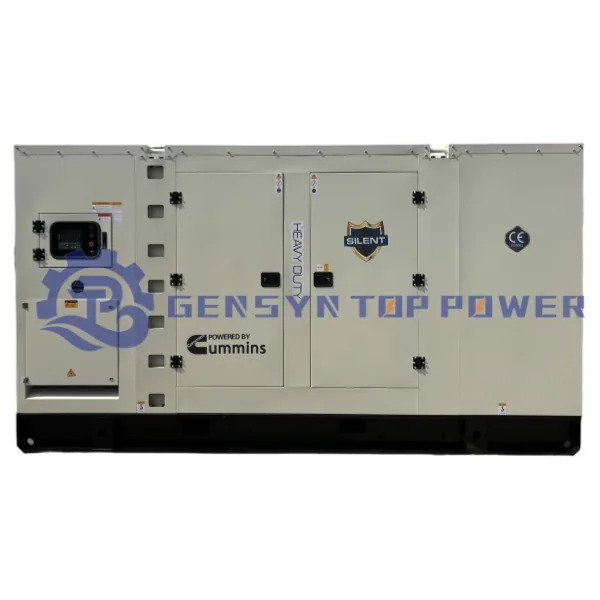 Generador diésel Top Power con motor Cummins 300-400 kW — Top Power