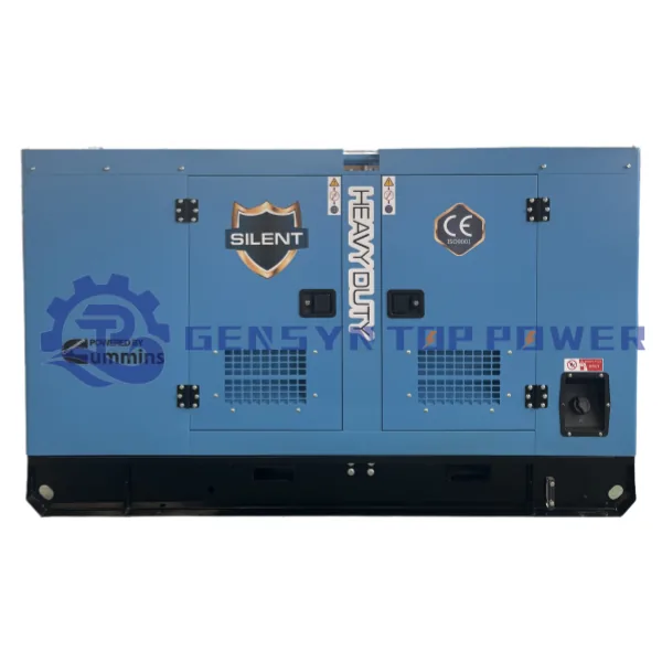 Generador diésel Top Power con motor Cummins 80-90 kW — Top Power