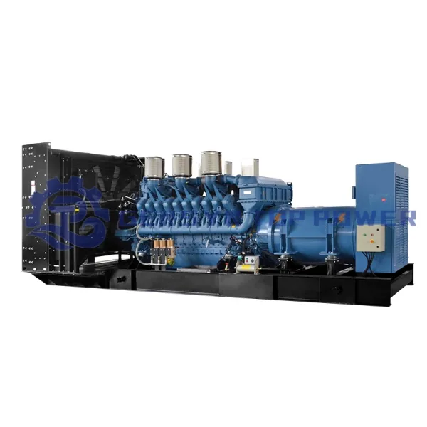 Generador diésel Top Power con motor MTU 2200-2600 kW — Top Power