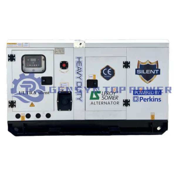 Generador diésel Top Power con motor Perkins 26-40 kW — Top Power