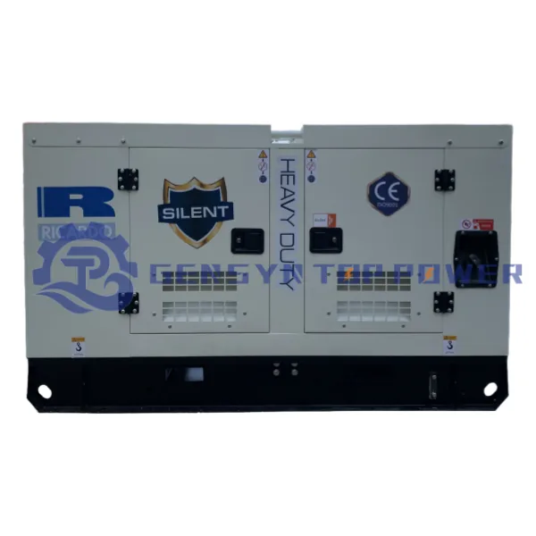 Generador diésel Top Power con motor Ricardo 20-40 kW — Top Power