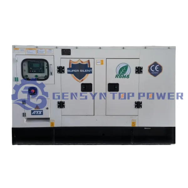 Generador diésel Top Power con motor SDEC (Shangchai) 15-50 kW — Top Power