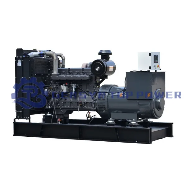 Generador diésel Top Power con motor SDEC (Shangchai) 260-300 kW — Top Power