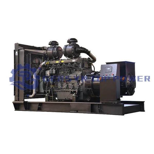 Generador diésel Top Power con motor SDEC (Shangchai) 310-500 kW — Top Power