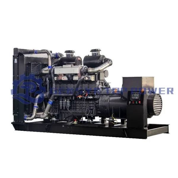Generador diésel Top Power con motor SDEC (Shangchai) 510-700 kW — Top Power