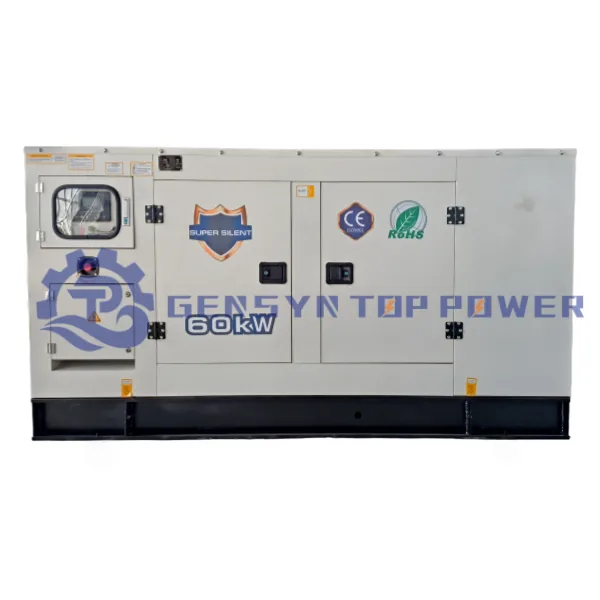 Generador diésel Top Power con motor SDEC (Shangchai) 60-100 kW — Top Power
