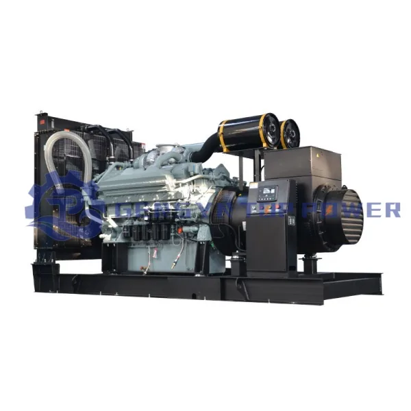 Generador diésel Top Power con motor SDEC (Shangchai) 800-1200 kW — Top Power