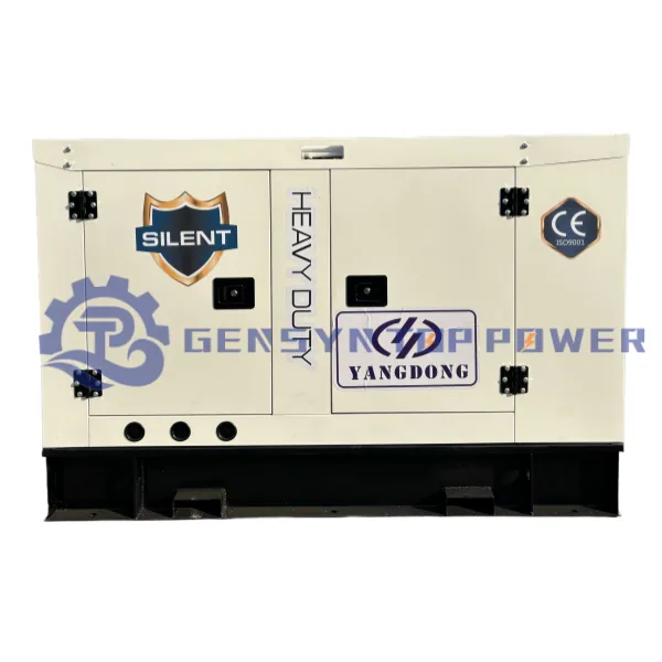 Generador diésel Top Power con motor Yangdong (modelo 190) — Top Power