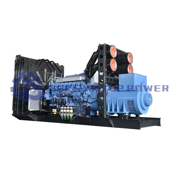 Generador diésel Top Power con motor Yuchai 1100-2000 kW — Top Power