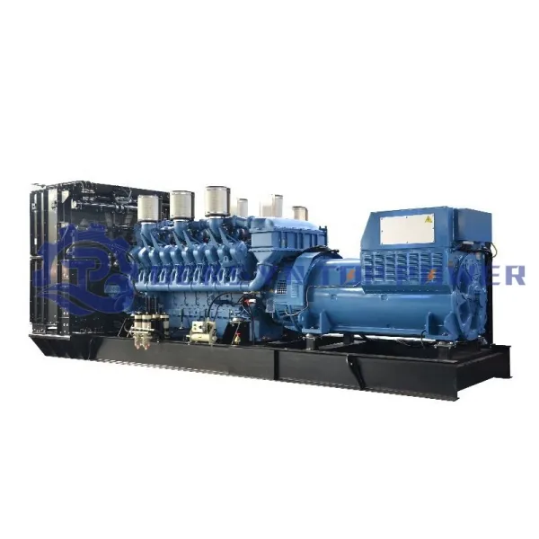 Generador diésel Top Power con motor Yuchai 2000-2500 kW — Top Power