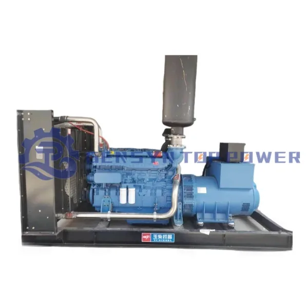 Generador diésel Top Power con motor Yuchai 400-600 kW — Top Power