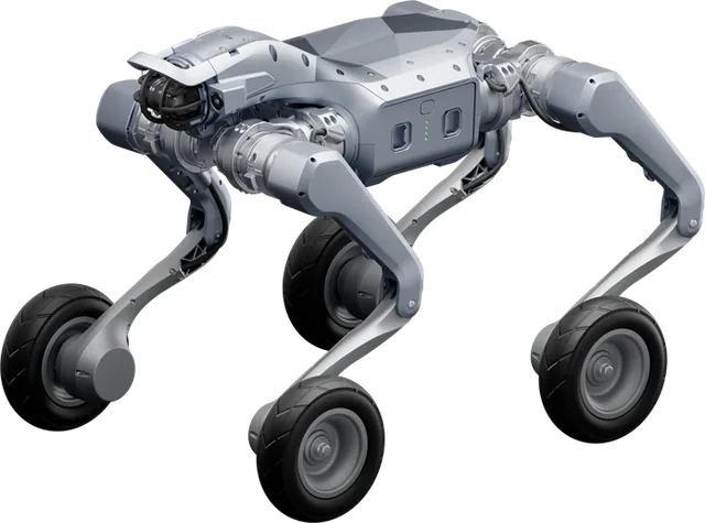 Robot cuadrúpedo con ruedas Unitree As2-W — Unitree Robotics