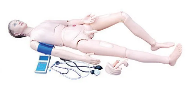Muñeco avanzado de enfermería con brazo de medición de presión arterial (masculino/femenino) — VIC Science