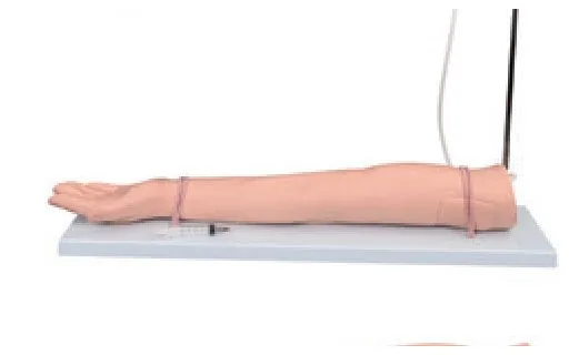 Brazo de entrenamiento de inyección con soporte y equipo — VIC Science