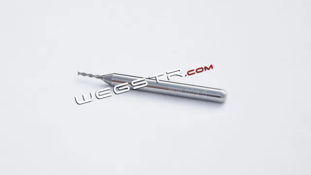 Fresa de carburo de dos filos 0.60 mm Wegstr — Wegstr