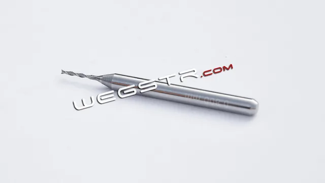 Fresa de carburo de dos filos 0.80 mm Wegstr — Wegstr
