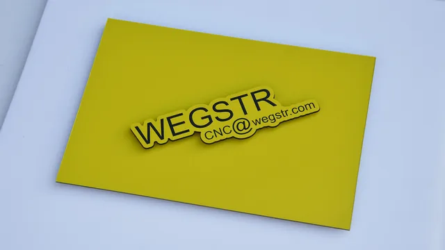 Plástico bicapa para grabado D0030 200 x 140 x 1,5 mm Wegstr — Wegstr