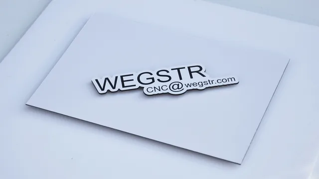 Plástico bicapa para grabado D0060 200 x 140 x 1,5 mm Wegstr — Wegstr