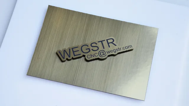 Plástico bicapa para grabado D0070 200 x 140 x 1,5 mm Wegstr — Wegstr