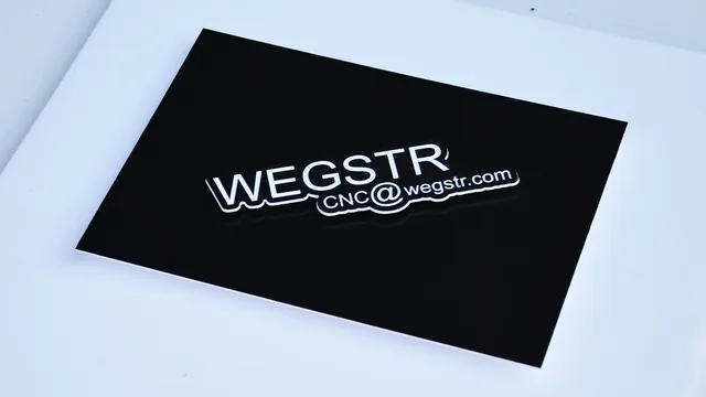 Plástico bicapa para grabado D0080 200 x 140 x 1,5 mm Wegstr — Wegstr