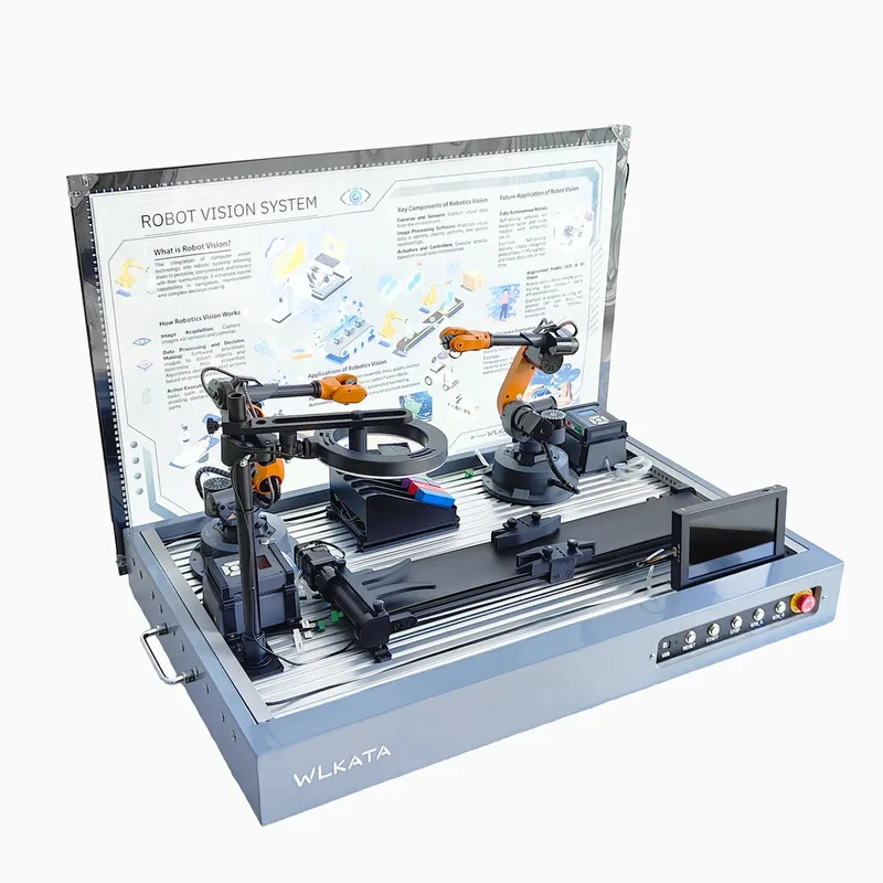 Celda de Clasificación Automática con IA WLKATA Mirobot con Pantalla Táctil — WLKATA