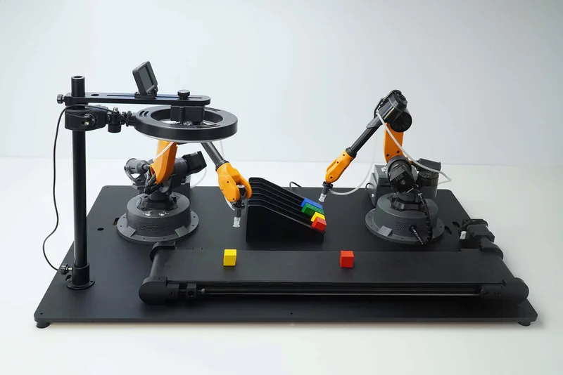 Línea de Clasificación Automática con IA WLKATA Mirobot — WLKATA