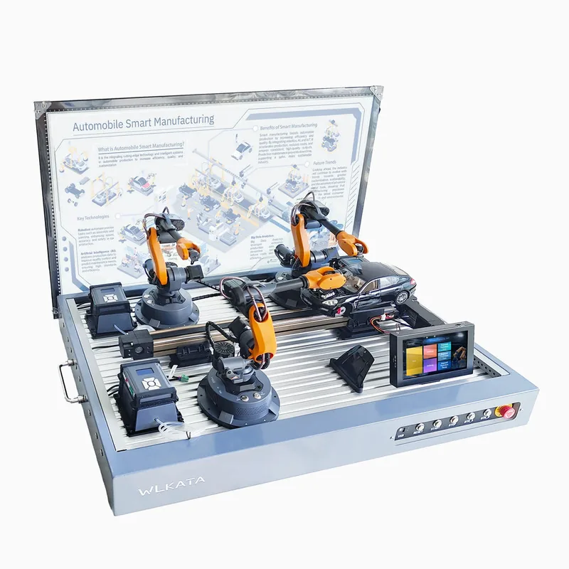 Celda de Ensamblaje Automotriz WLKATA Mirobot con Pantalla Táctil — WLKATA